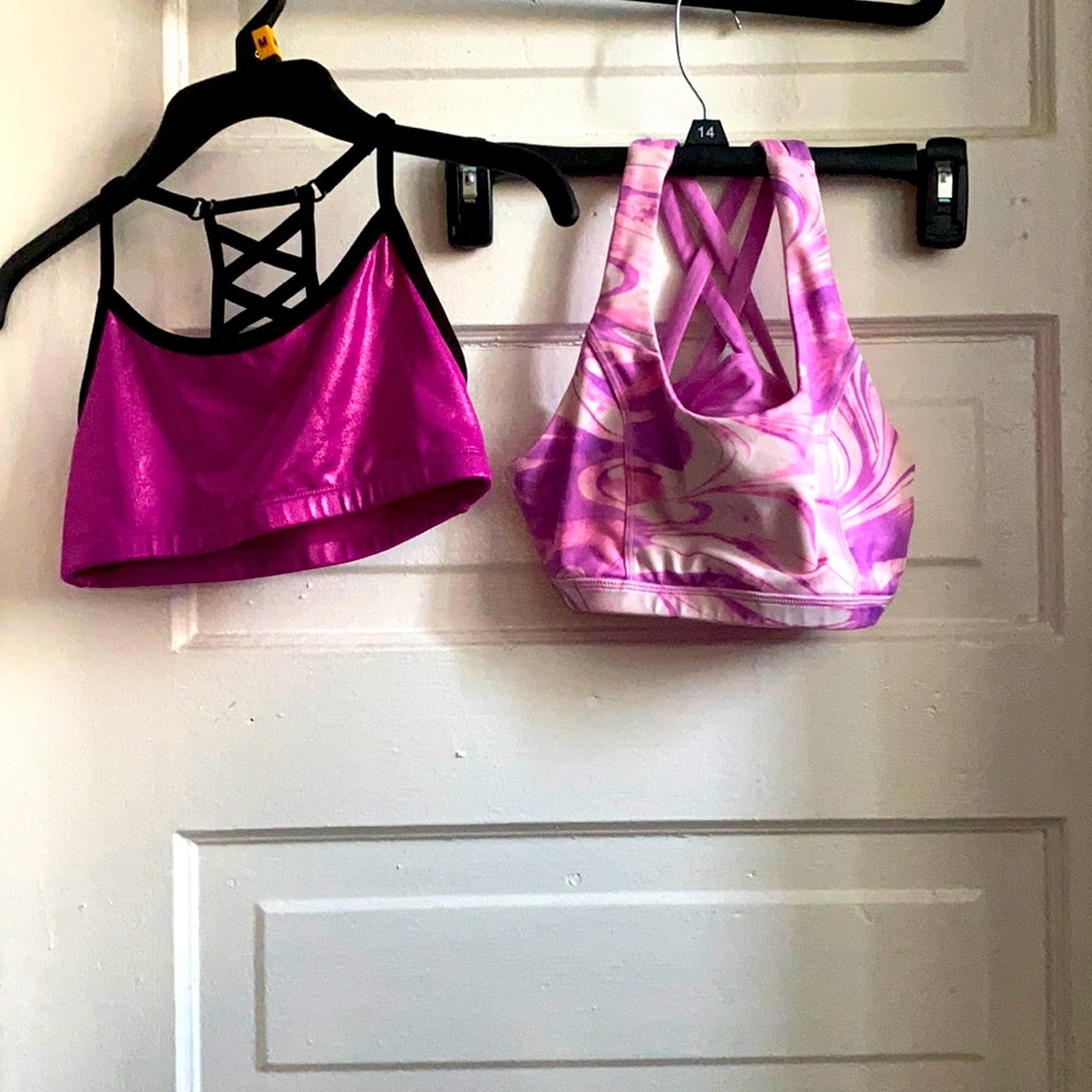Girls sports bra leotard
